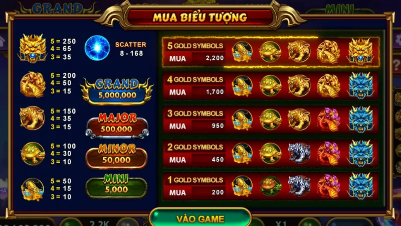 Ưu điểm nổ hũ Tứ Linh Choangclub